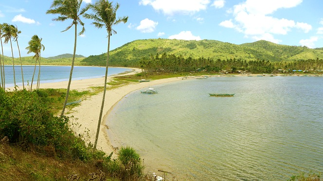 Nacpan and Calitang Twin Beaches - Northern Hope Inn El Nido, Palawan, Philippines
